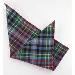 Handkerchief, Pocket Square, Stanners Tartan